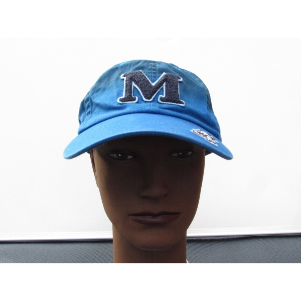 Disney Parks Walt Disney World "M" Logo Mickey Mouse Blue Adjustable Baseball